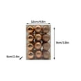 thumbnail image 2 of Rkxzt 24PCS 1.18inch Mini Christmas Balls Ornaments, Christmas Tree Hanging Balls Small Shatterproof Christmas Baubles for Xmas Christmas Tree, Hanging Ball for Holiday Wedding Party Decoration, 2 of 2