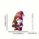 thumbnail image 3 of XWSHYW 0 Colgante de Decoración Navideña, Decoración de Ambiente Navideño, Decoración de Escena Navideña, Colgante Pequeño, Decoración de Pendientes, 3 of 6