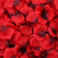 thumbnail image 1 of Artificial Petals 1000 PCS Dark-Red Silk Rose Petals for Romantic, 1 of 5