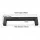 thumbnail image 3 of Black Stainless Steel Kitchen Cabinet Door Handles Kitchen Cabinet Door Handle,Modern Drawer Pulls, 3 of 7