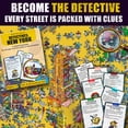 thumbnail image 3 of Quokka Jigsaw Puzzles for Adults 1000 Piece - Roaring Twenties New York – Detective Jigsaw - Extra Fun Challenges, 3 of 8