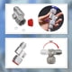 thumbnail image 5 of 3 Piezas 235486 Junta Giratoria para Pulverizador de Pintura Sin Aire con Rosca de 7/8 Pulgadas para Rotación de 180 Grados Junta Giratoria para Pulverizador de Pintura Sin Aire, 5 of 10