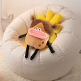 thumbnail image 7 of 11.8in Exploding Hairy Potato Plush Doll, Adorable Funny Cute Stuffed Toy, Soft Cozy Fabric, DIY Hair Styling, Multipurpose Pillow and Home Decor, Great Gift for Kids Girls Boys Birthday Holiday, 7 of 7