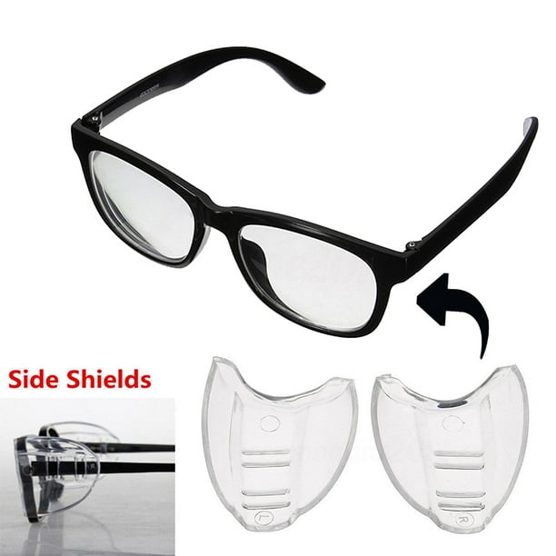 Universal Flexible Side Shields Safety Glasses Goggles Eye Protection 1