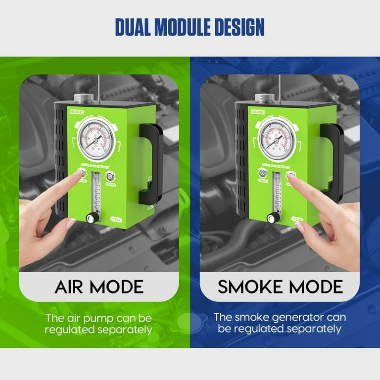 Automotive Smoke Machine, Built-In Air Motor