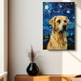 thumbnail image 4 of Anatolian Shepherd Dog Canvas Wall Art - Starry Night Van Gogh Dog Canvas Print Dog Sayings Painting Home Office Wall Decor Framed Dog Lover Gift, 4 of 6