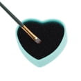 thumbnail image 3 of Unique Bargains 1 Pc Portable Heart Makeup Sponge Brush Cleaner Green, 3 of 7