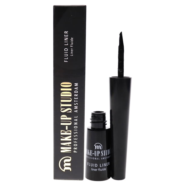 Delineador de ojos Make-Up Studio Fluid Liner Sparkling Black 0.08 oz