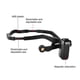 thumbnail image 3 of Camera Head Mount for GO3 Thumb Sports Camera Head Mount First Person Hanging Ear Bracket, 3 of 5