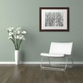 thumbnail image 4 of Trademark Fine Art "Winter Aspens" Canvas Art by Roderick Stevens White Mat, Wood Frame, 4 of 5