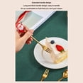 thumbnail image 4 of Cuchara Juego de cubiertos navideños de 4 piezas elegante juego de tenedores y cucharas de café navideñas para bar cafetería cocina decoración de mesa regalo ANGGREK  Otros, 4 of 8