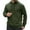 Army Green, variant on Men's Drawstring Casual Versatile Hooded Hoodie, Adjustable Fit for Outdoor and Everyday Wear,White,M