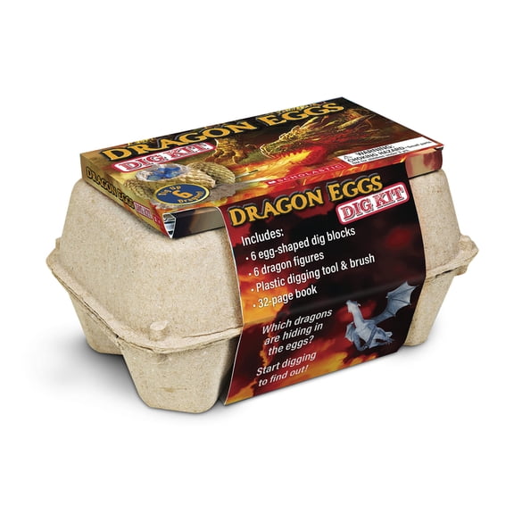 Dragon Eggs Dig Kit, (Hardcover)
