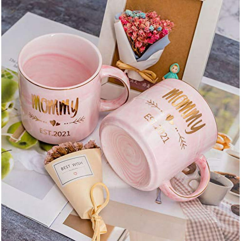 Mama bear mug gift set for new mom- mommy mug - Mother's Day gift for mom-  baby shower gender reveal gift idea- baby announcement gift idea