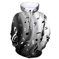 thumbnail image 3 of 2024 Sudadera con capucha con estampado 3D de notas musicales divertidas y novedosas para hombre, sudaderas de manga larga nuevas de otoño, camisetas casuales, suéter, ropa, 3 of 5