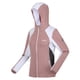 thumbnail image 3 of Regatta - Forro Polar Walbury V Panel en Contraste para Mujer (Rosa Dusky, Blanco), 3 of 4