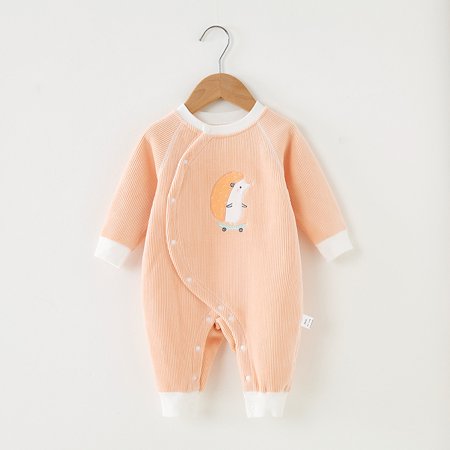 

QWZNDZGR Baby Bodysuit Plush Autumn And Winter Boneless Newborn Clothes Autumn Clothes Romper Warm Baby Winter Thickened Climbing Clothes