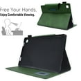 thumbnail image 3 of Dteck Case for Samsung Tab A7 Lite 8.7 inch T220 T225 (2021),Magnetic Leather Case Card Slots Wallet Shockproof Rubber Kickstand Cover,Green, 3 of 6