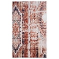 thumbnail image 1 of Furnish My Place Indoor Distressed Bohemian Moroccan Rug with Jute Backing - 3 ft. 6 in. x 5 ft. 6 in., Peach, Traditional, Area Rug for Living Room, Bedroom, Hallway, 1 of 7