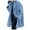 51#Sky Blue, variant on Women's Wool Blend Pea Coat Single Breasted Trench Coats Spring Fall Casual Lightweight Jackets Overcoat Red XL