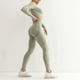 thumbnail image 2 of Conjunto Deportivo De Punto Sin Costuras, Traje Informal Chándal Que Absorbe La Humedad Bodycon 2 Piezas Levantamiento De Glúteos Para El Hogar Para Mujeres ANGGREK Otros, 2 of 5