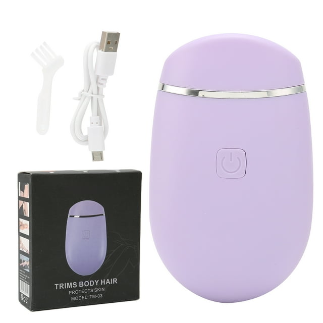 Rasoir Électrique, Rasoirs Électriques pour Femmes avec Chargement USB pour l'Épilation