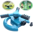 thumbnail image 2 of ¡Venta caliente! Aspersor de jardín 360° giratorio automático aspersor portátil 3 boquilla de brazo, 2 of 7