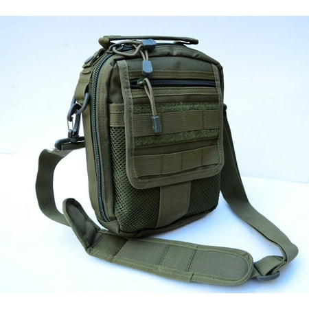 Acid Tactical Molle Pistol Gun Case Concealed Carry Bag Utility Pouch Ifak Od Green