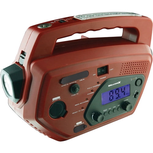 WeatherX Portable Weather Radio, WR882R