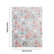 thumbnail image 3 of Shining In The Dark Christmas Tree Snowflakes Soft Sleeping Strip Blanket Christmas Birthday Decoration Magical Light Throw 59.0x39.4 Inch, 3 of 6