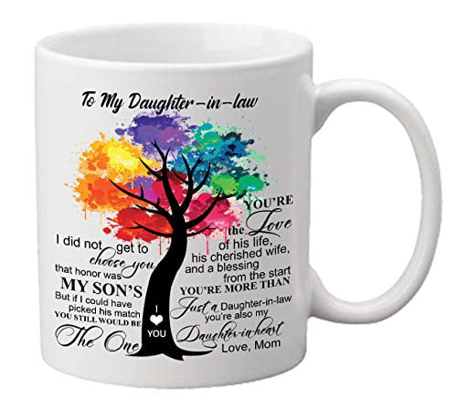 Daughter In Law Mug Christmas Gift For Daughter In Law From Mother In Law