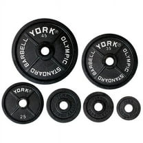 York Barbell 29036 Legacy Olympic Standard Plate - 100 lbs