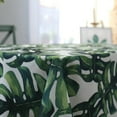thumbnail image 4 of Coofit Table Cloth Waterproof Rural Style Leaf Print Rectangle Tablecloth Table Cover, 4 of 7