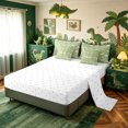 thumbnail image 4 of meiyoeat Dino Skeleton Twin Bedding for Kids Boys Teens, Brachiosaurus Wildlife Bedding Comforter Set, Olive, Reversible, 7 Pieces, 4 of 6