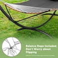 thumbnail image 5 of SUNCREAT Hammocks Standing Patio Hammock, Portable Hammock with Stand Foldable, Patent Pending, Dark Gray, 5 of 9