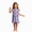 H348-White, variant on TOWED22 Halloween Nightdress Toddler Girls Sleepwear Cute Cartoon Ghost Print Dresses Short Sleeve Pajamas Dress