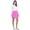 Hot Pink, variant on IBKUL Adult Female Solid 17.5in Straight Skort, Color: Charcoal, Size: L (28000-CHARCOAL-L)