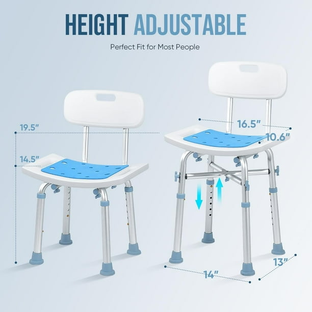 Oasisspace heavy duty shower chair hotsell