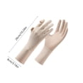 thumbnail image 3 of Sunscreen Gloves UV Protection Cooling Gloves Breathable Touch Screen Anti Slip Lightweight Fit, Comfortable Stretch Quick Dry Design, for driving cycling hiking outdoor summer use, 3 of 6
