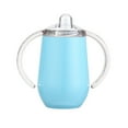 thumbnail image 2 of Free Shipping, Stainless Steel Sippy Cup with Handles & Silicone Lids 10 Oz Double Wall Vacuum Insulated Sippy Cup Mug Tumbler Toddler Cups for Boys and Girls Non Spill Sipp, Limited Time Offer!, 2 of 7