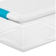 thumbnail image 4 of Sterilite Boîte de Rangement Empilable Transparente de 15 Litres (72 Pack), 4 of 6