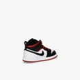thumbnail image 2 of Toddler's Jordan 1 Mid White/Gym Red-Black (DQ8425 106) - 9, 2 of 4
