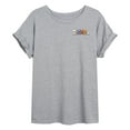 thumbnail image 2 of Disney - Vintage Disney Characters -Womens Oversized Graphic T-Shirt, 2 of 4
