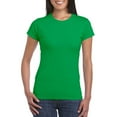 thumbnail image 4 of Green Women's Short Sleeve T-shirt, Women'S Basic Cotton Crew Neck Slim Fit Tee Tunic Length T Shirt,Women's Short sleeve T-shirt S, 4 of 5