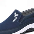 thumbnail image 2 of Zapatos Casuales para Hombre Transpirables Sin Cordones para Correr Y Deporte (40 Azul), 2 of 8