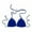Blue, variant on Bikini Top Summer Solid Color Hand Crochet Swimsuit Top Euramerican Style Bikini Top for Women