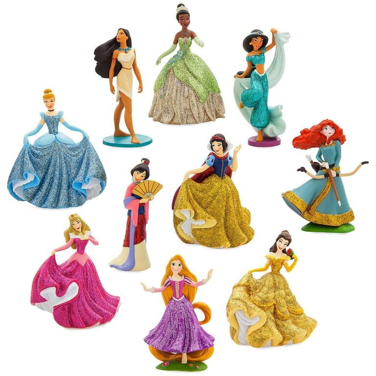 Disney Princess フィギュア 10体セット Disney Princess 10-Piece PVC Figure Play Set - Walmart.com