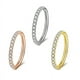 thumbnail image 3 of Anillo de titanio para la nariz, oro rosa, 6-12 mm, anillo de titanio para la nariz, sencillo, multicolor, 3 of 5