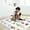 Animal Alphabets, variant on Beavtaens Baby Play Mat for Floor, Fits 50x50 Playpen, Foldable Crawling Mat, Non-Slip, Soft for Infants, 0-4 Years