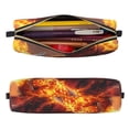 thumbnail image 2 of Fotbe Western Fire Cowboy Estuche para Lápices de Cuero con Estampado, Estuche con Cremallera Resistente, Organizador Compacto y Elegante para Papelería, 2 of 7